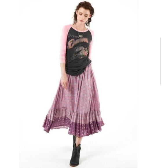 SPELL & THE GYPSY Vintage Raglan Horse Baseball Tee Gypsy Dancer S - Picture 3 of 10